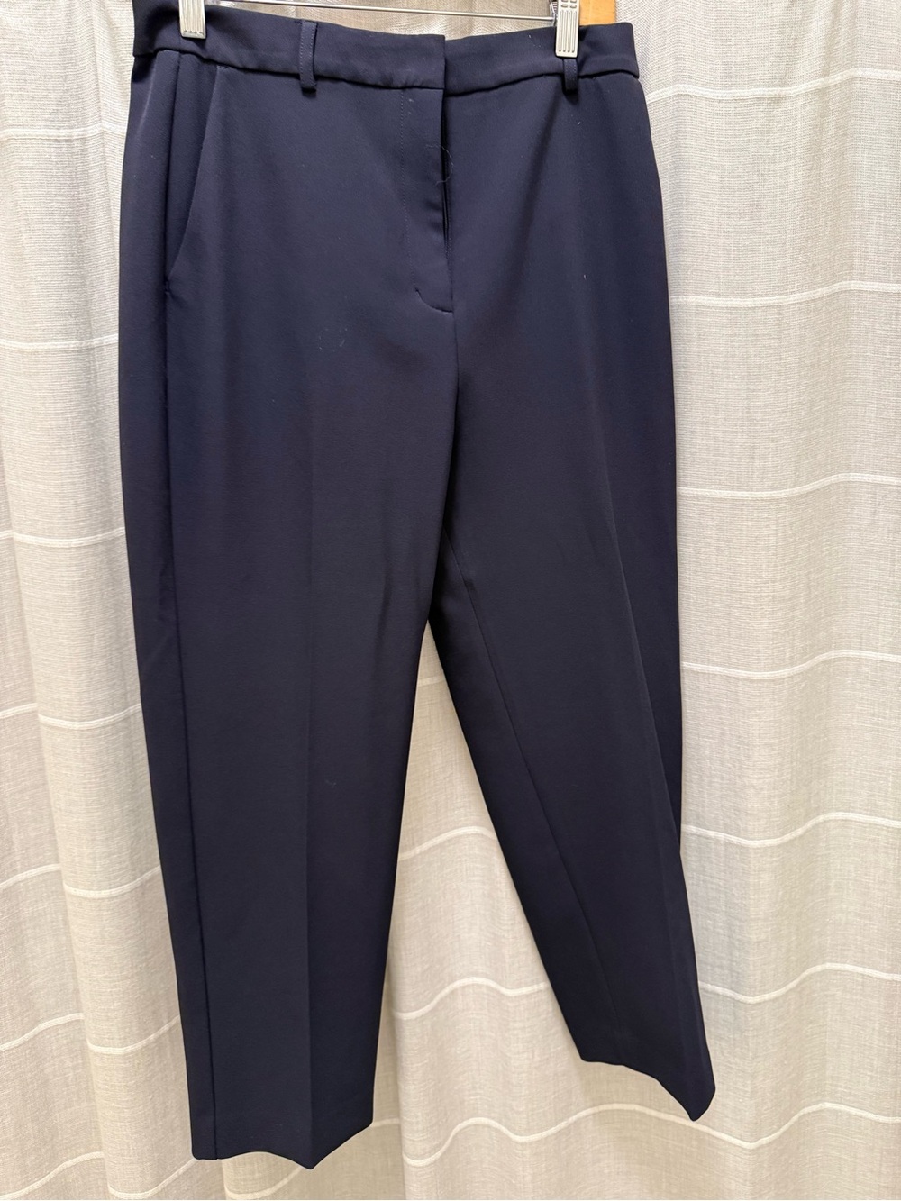 Express Straight Leg Dress Pants in Navy